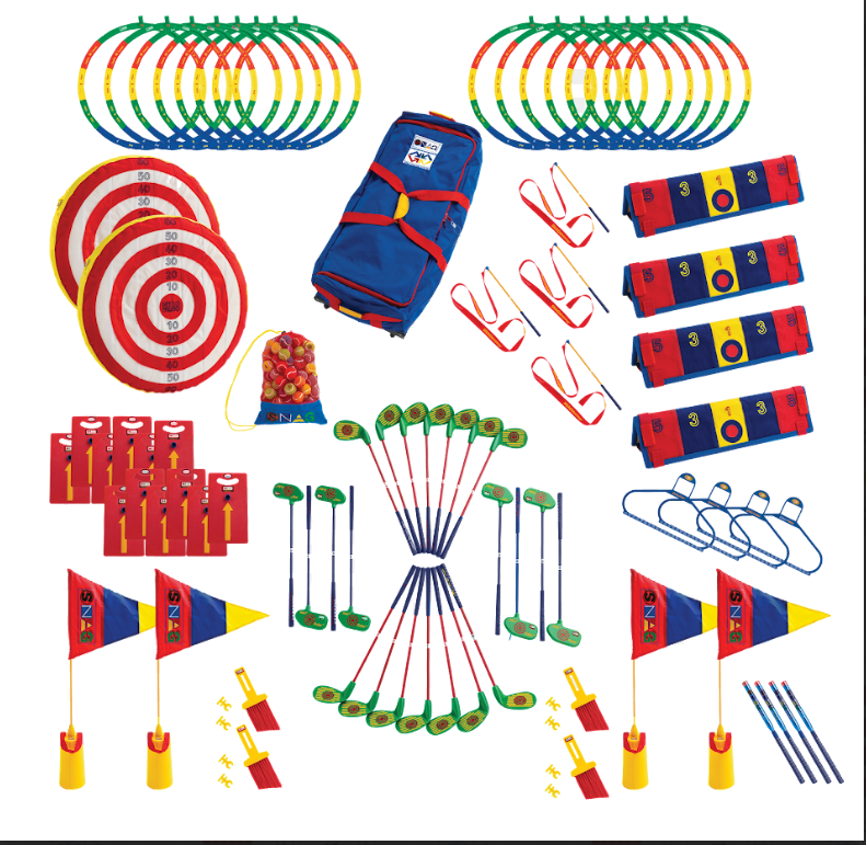 The Large Coaching Kit with 26' Launchers and Rollers