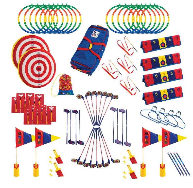 The Large Coaching Kit with 30' Launchers and Rollers